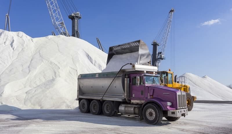 I-Lawrence Salt Supply Truck